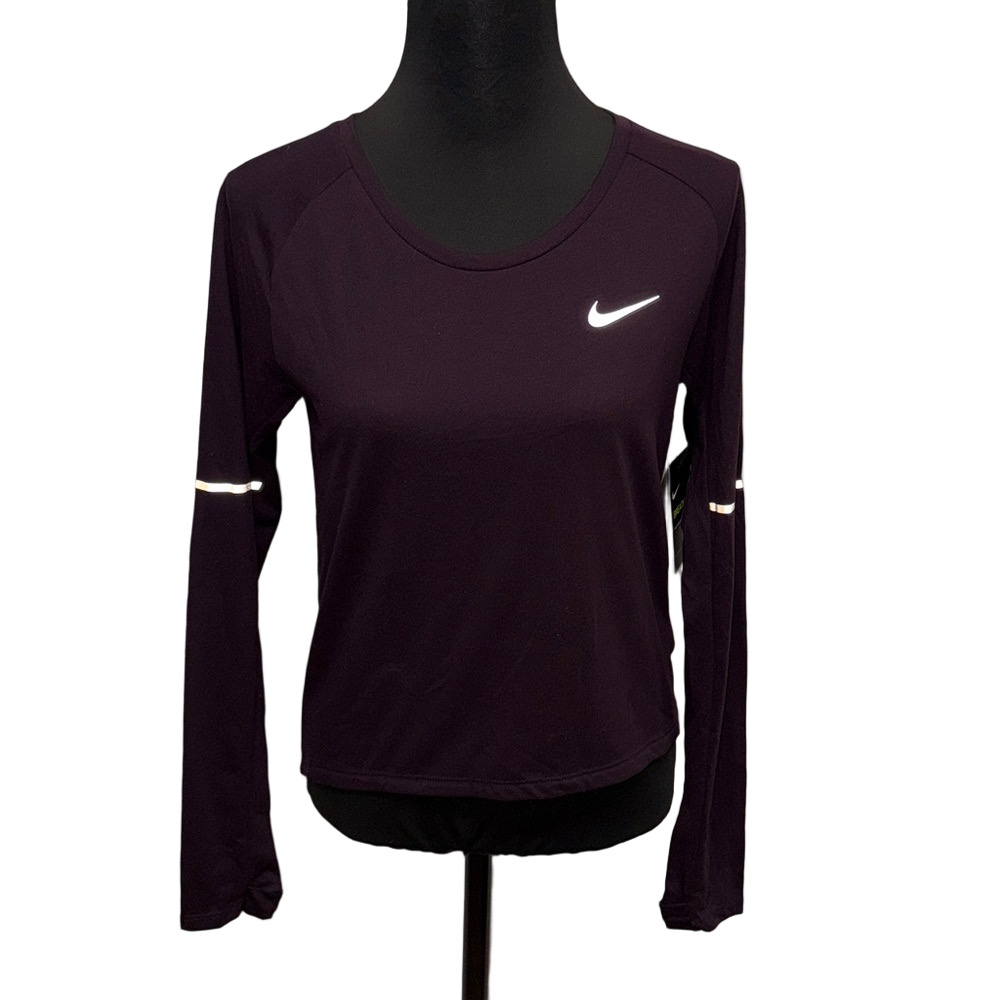 Nike Purple Dri-FIT Running Top. Athletic Athleisure